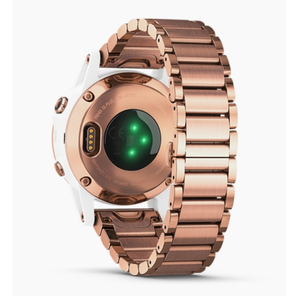 garmin fenix 5 plus white rose gold